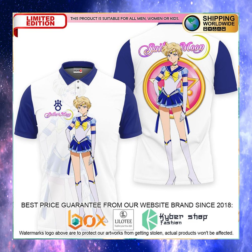 sailor uranus sailor anime polo shirt 1 94