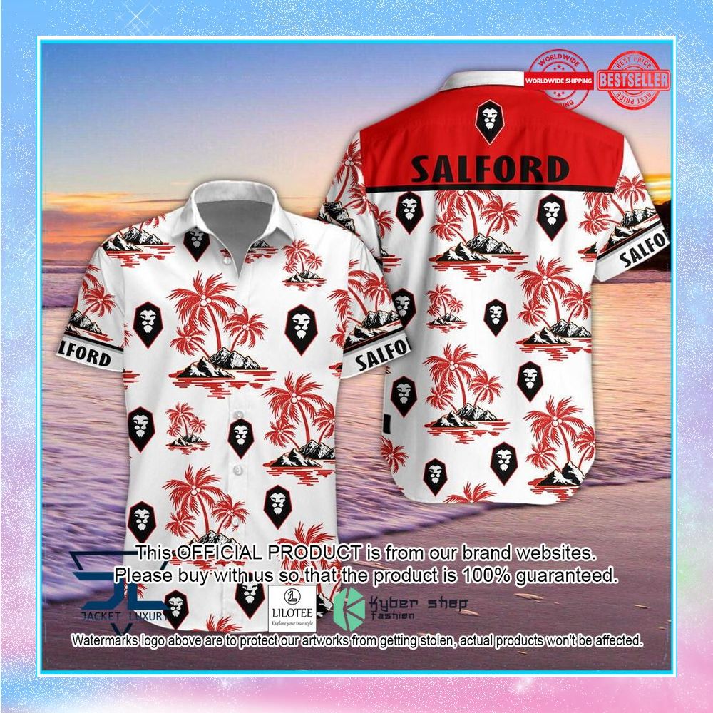 salford city hawaiian shirt short 1 983