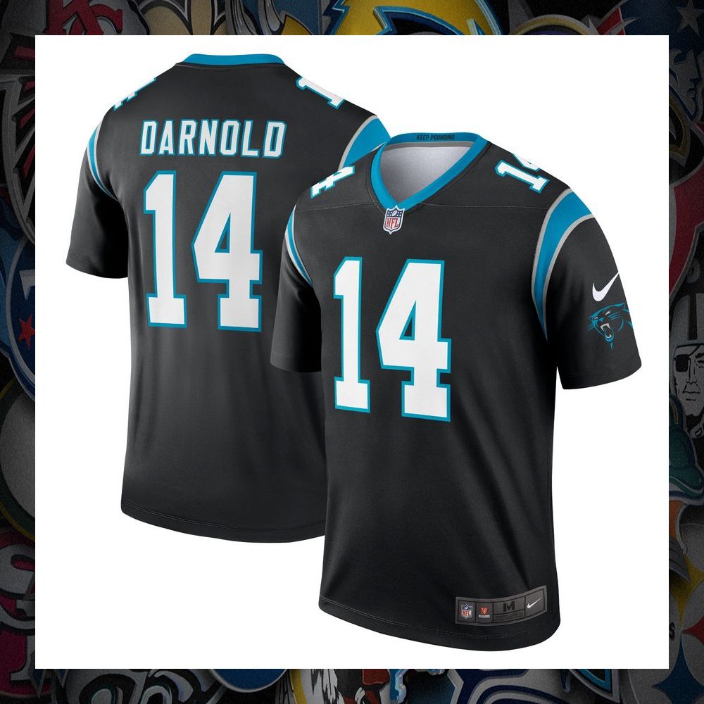 Sam Darnold Carolina Panthers Legend Black Football Jersey 4 sam darnold carolina panthers legend black football jersey 4 471
