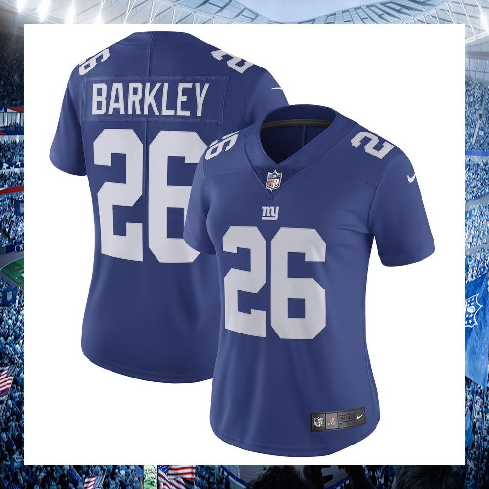 saquon barkley new york giants nike womens vapor untouchable limited royal football jersey 1 728