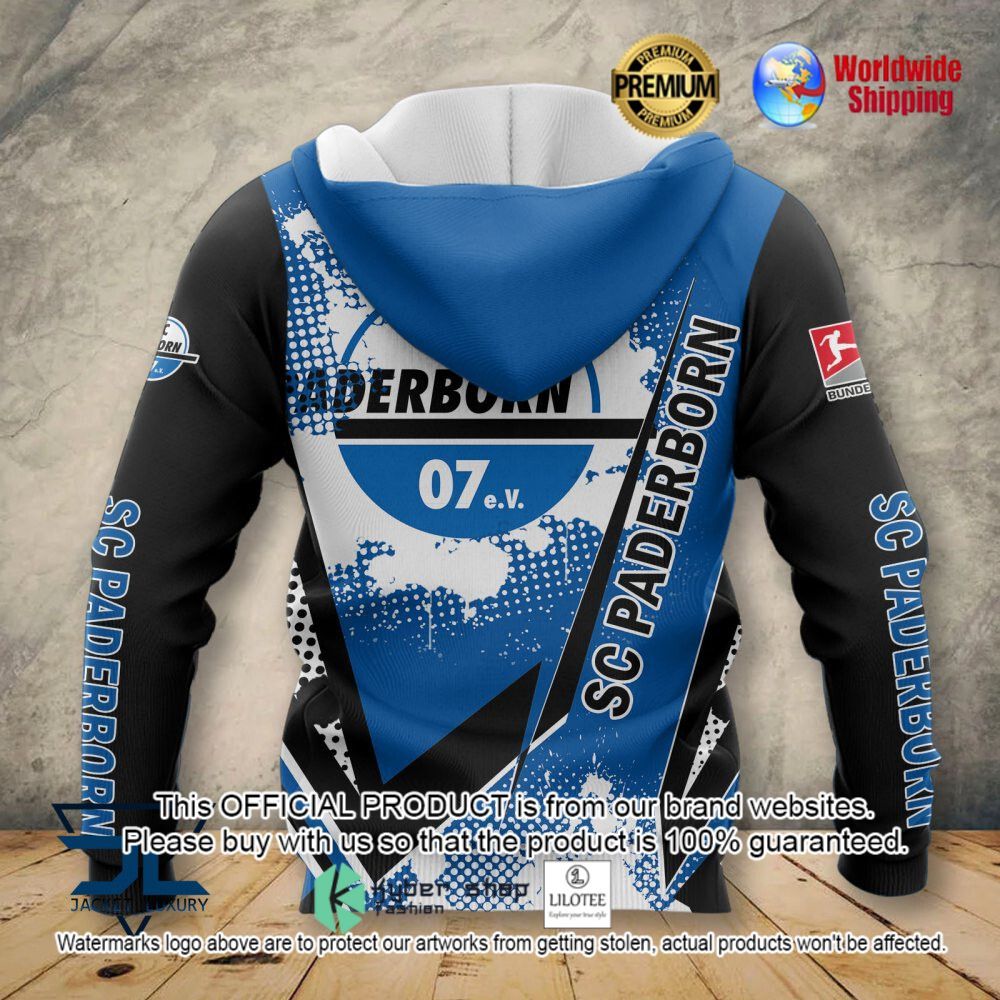 sc paderborn custom name 3d hoodie shirt 2 806