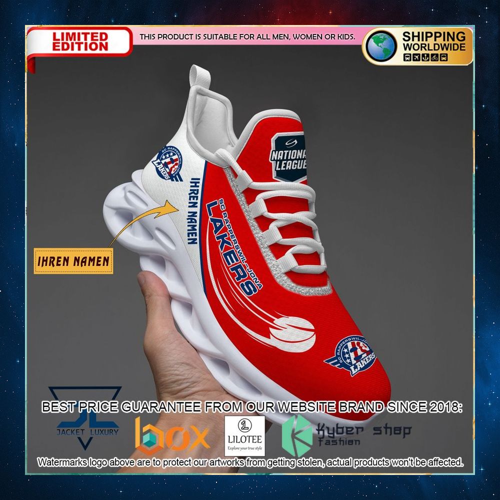 sc rapperswil jona lakers custom clunky max soul shoes 1 325