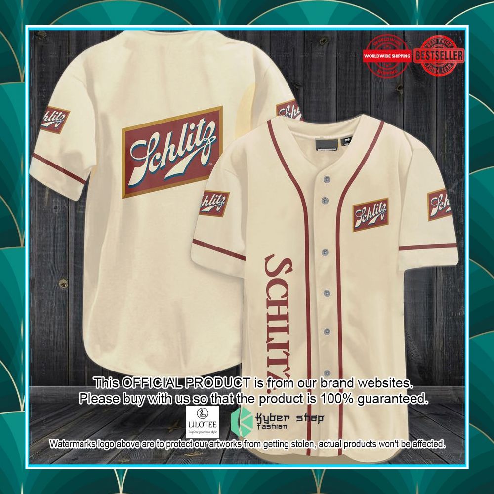 schlitz baseball jersey 1 452