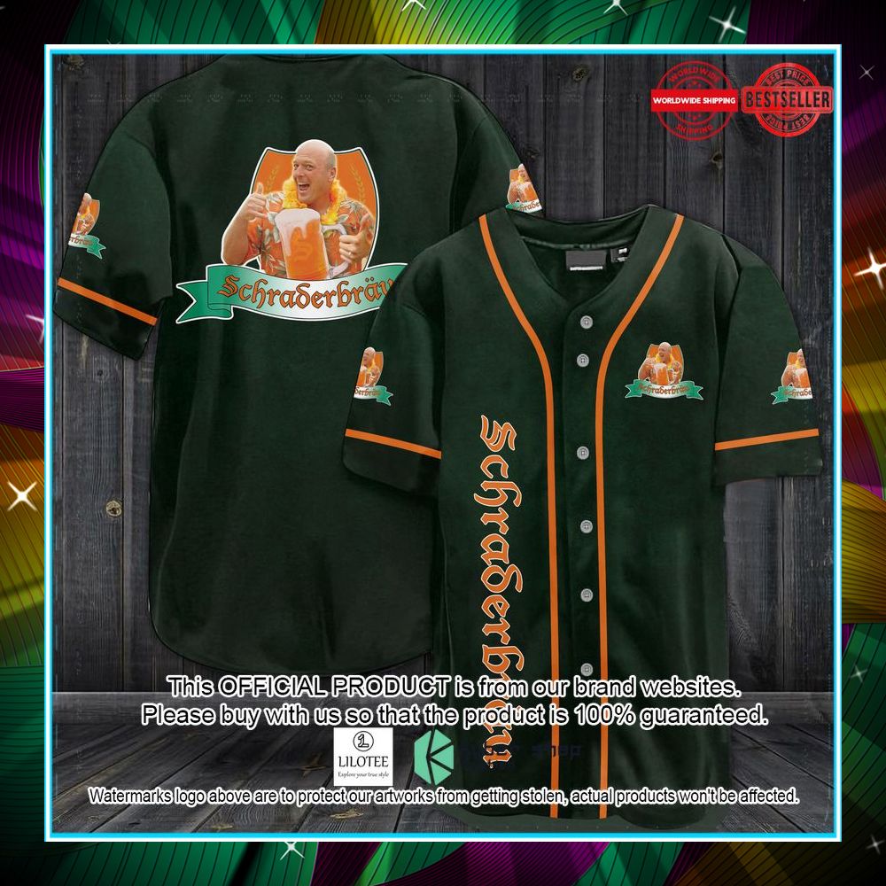 Schraderbrau Beer Baseball Jersey - LIMITED EDITION 3 schraderbrau beer baseball jersey 1 552