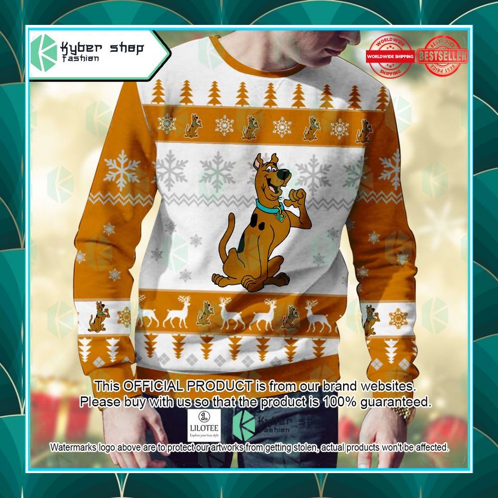 scooby doo scooby doo where are you christmas sweater 2 767
