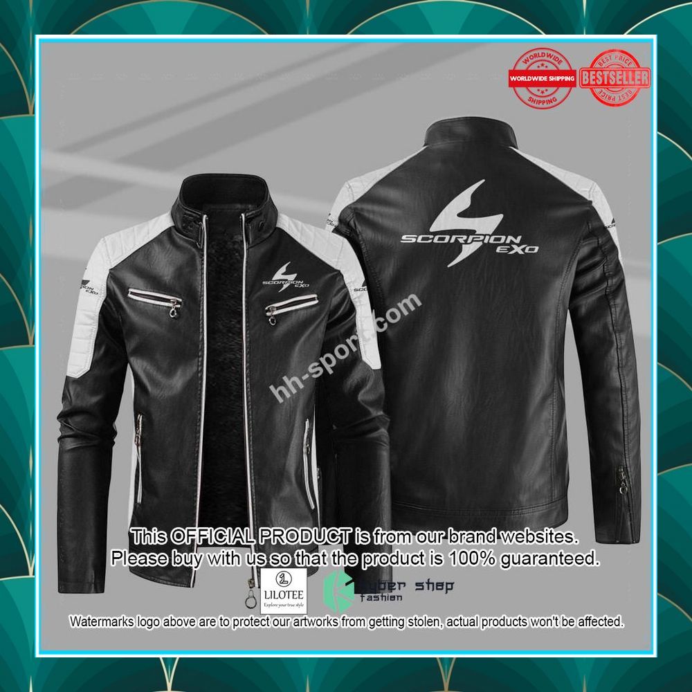 scorpion exo motorcycle motor leather jacket 1 888