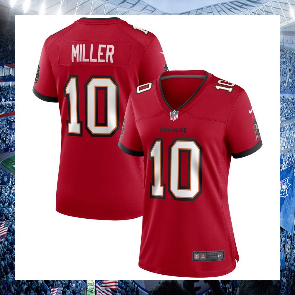scotty miller tampa bay buccaneers nike womens red football jersey 1 430