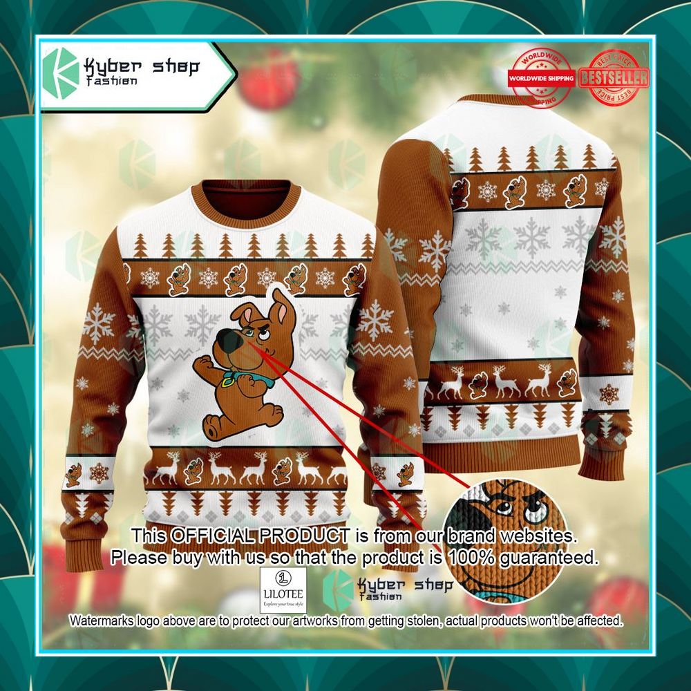 scrappy doo scooby doo where are you ugly sweater 1 828