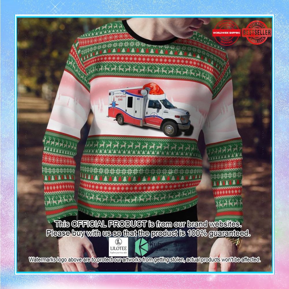 Searcy Arkansas NorthStar EMS Sweater - LIMITED EDITION 4 searcy arkansas northstar ems sweater 4 817