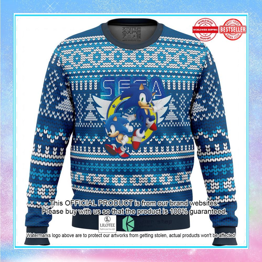sega ugly christmas sweater 1 616