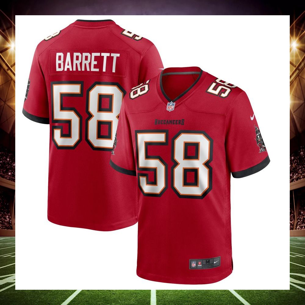 shaquil barrett tampa bay buccaneers red football jersey 1 423