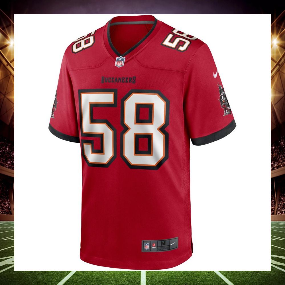 shaquil barrett tampa bay buccaneers red football jersey 2 529
