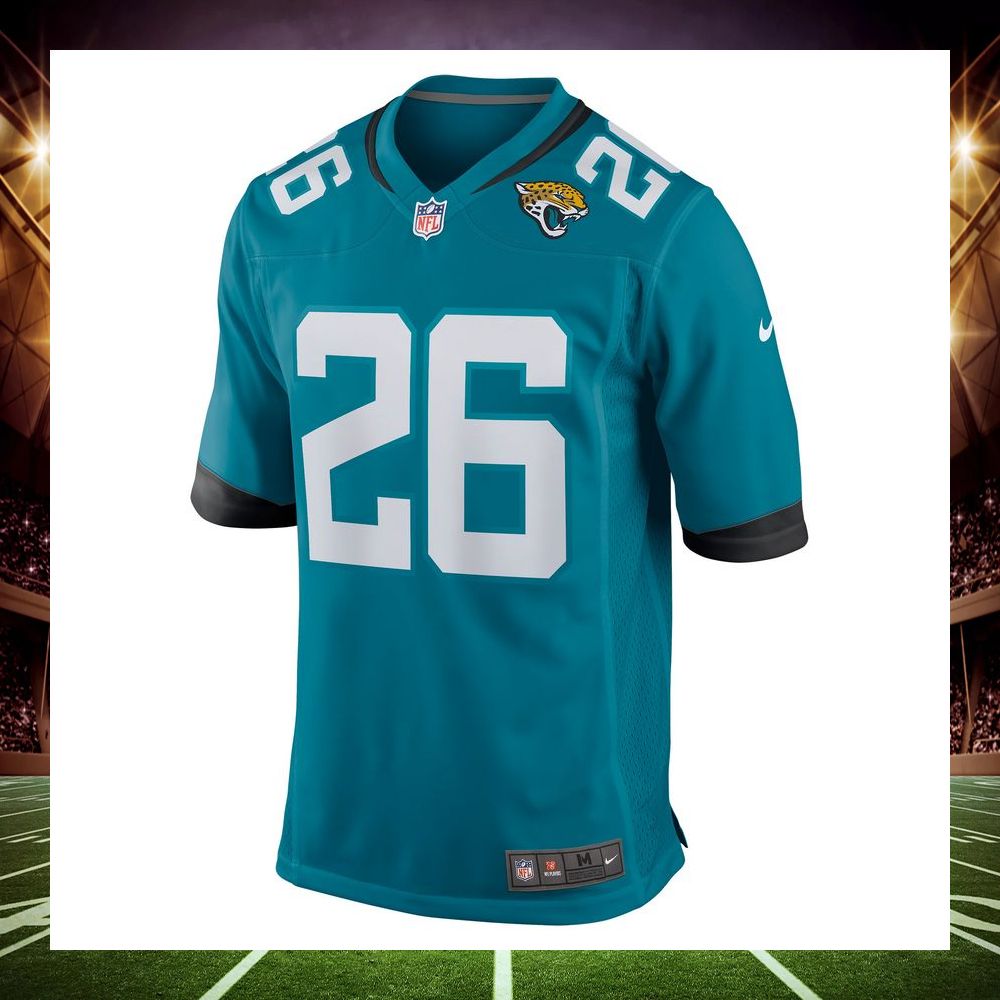 shaquill griffin jacksonville jaguars nike teal football jersey 2 142