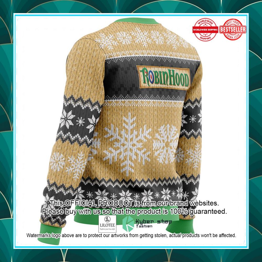 Share Your Blessings Robin Hood Disney Ugly Christmas Sweater 4 share your blessings robin hood disney ugly christmas sweater 4 545