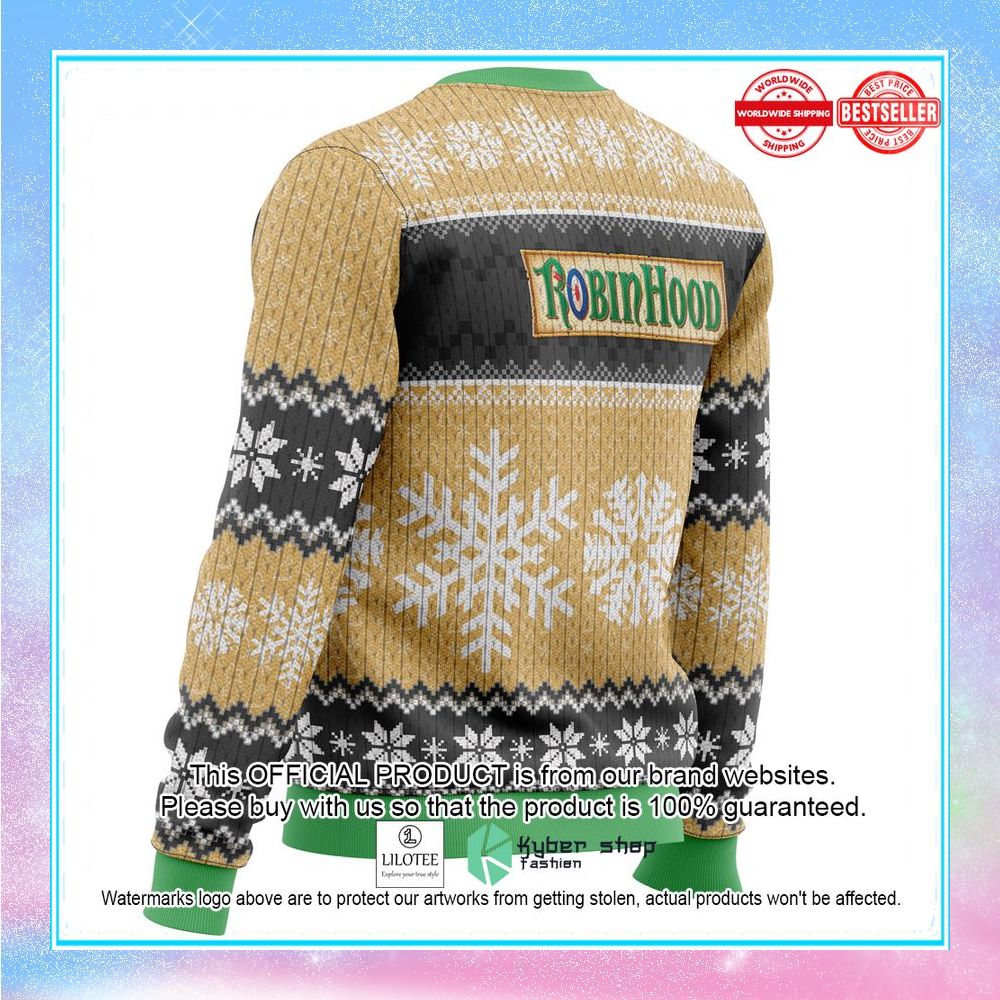 Share Your Blessings Robin Hood Disney Ugly Christmas Sweater 9 share your blessings robin hood disney ugly christmas sweater 4 722