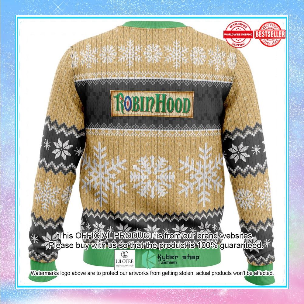 Share Your Blessings Robin Hood Disney Ugly Christmas Sweater 10 share your blessings robin hood disney ugly christmas sweater 5 809
