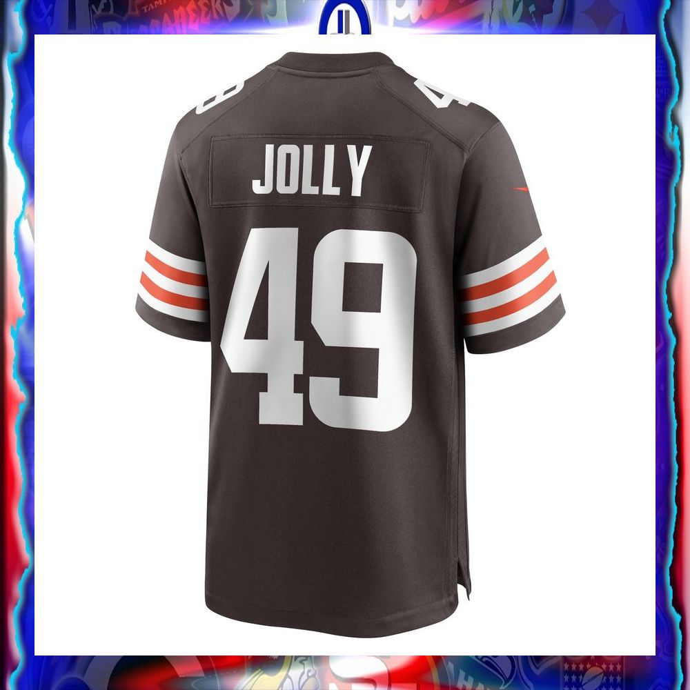 Shaun Jolly Cleveland Browns Brown Football Jersey 7 shaun jolly cleveland browns brown football jersey 3 572
