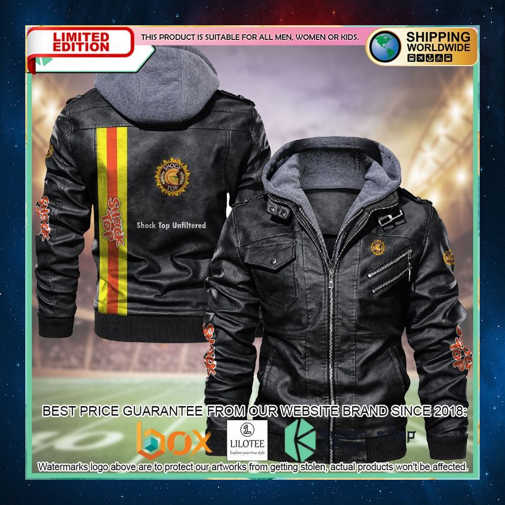 shock top unfiltered leather jacket 2 54