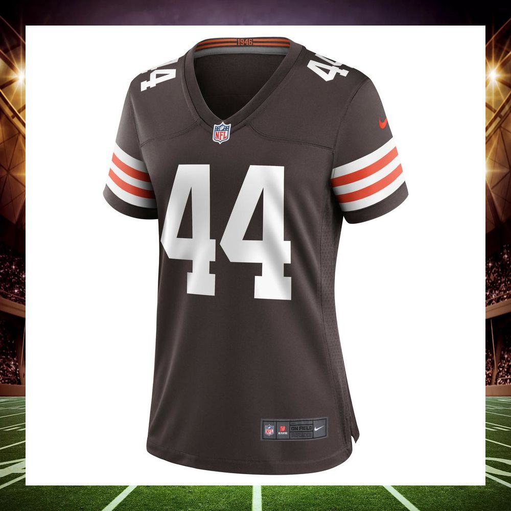 sione takitaki cleveland browns brown football jersey 2 869