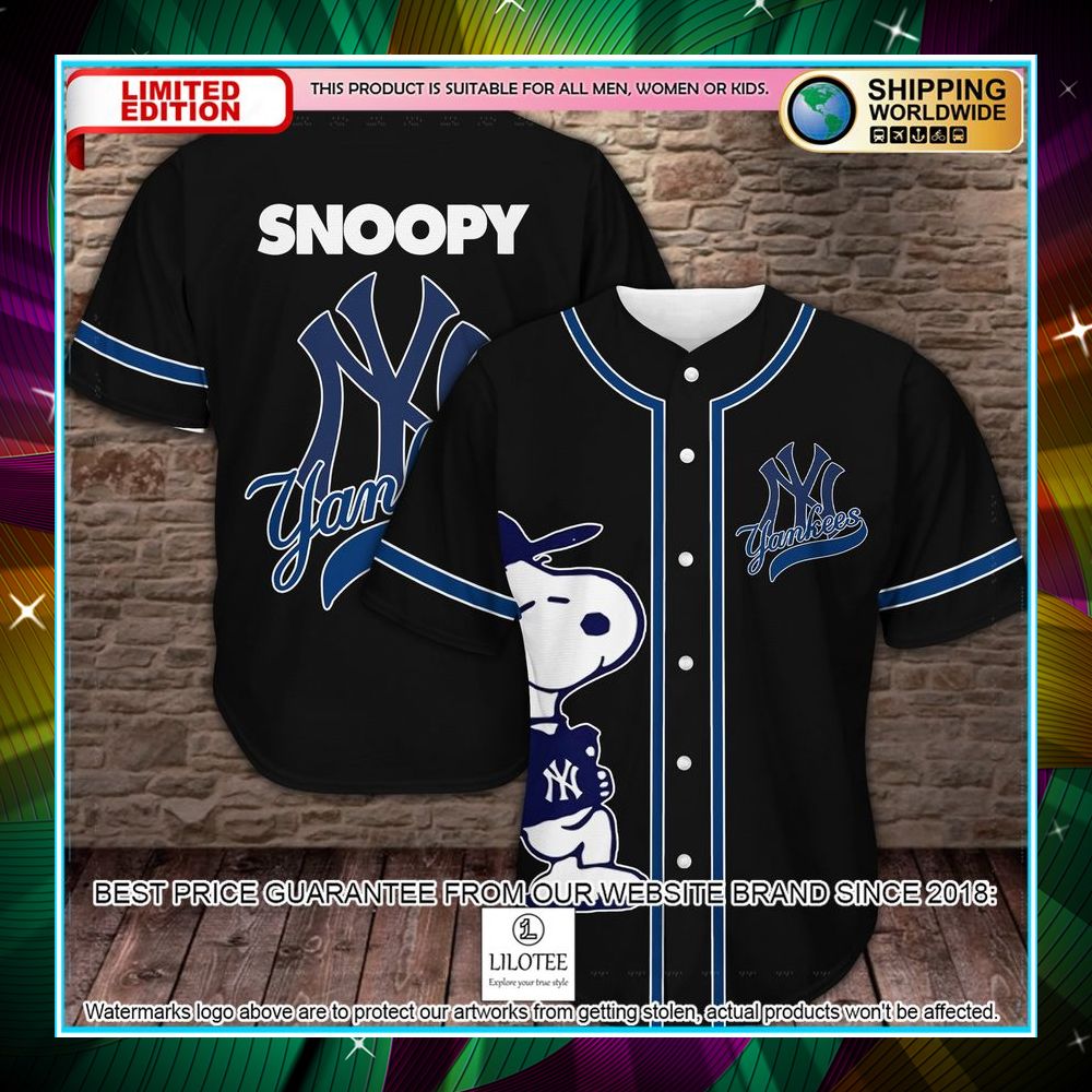 snoopy new york yankees baseball jersey 1 625