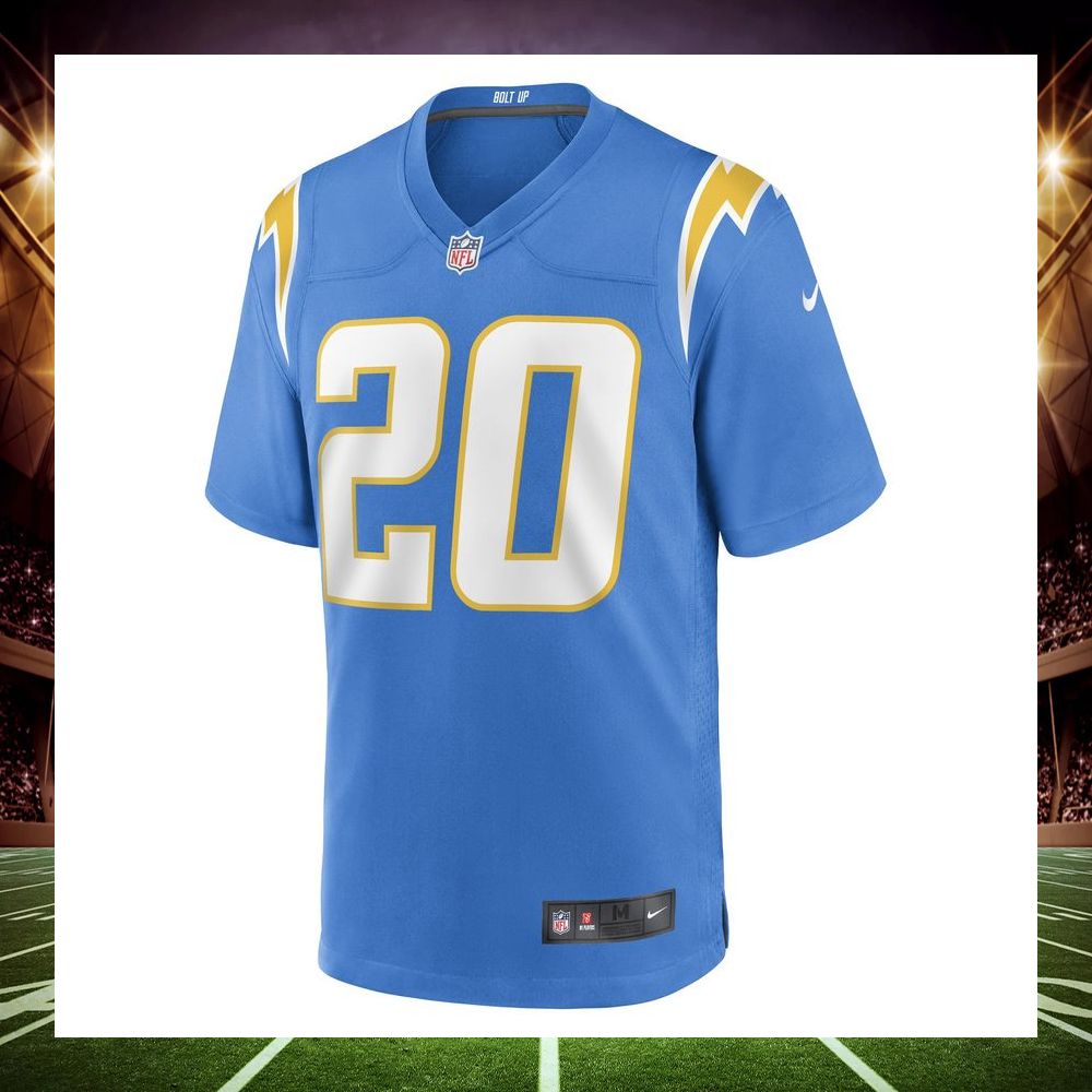 sony michel los angeles chargers powder blue football jersey 2 531