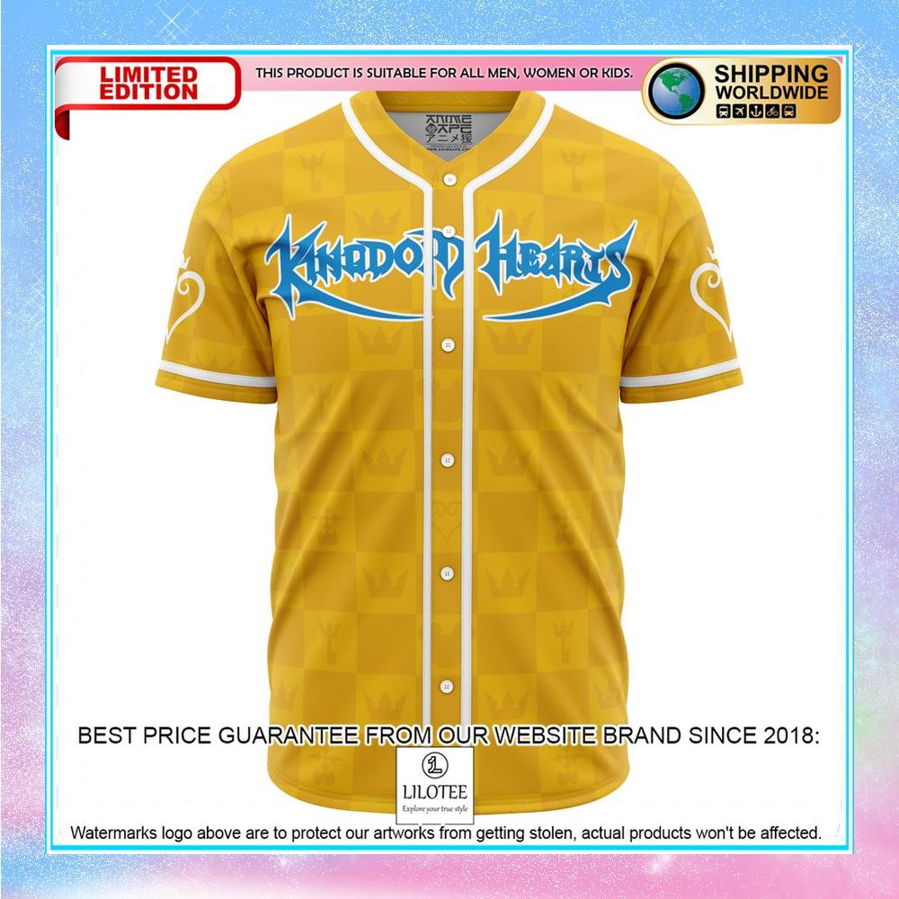 sora kingdom hearts baseball jersey 2 641