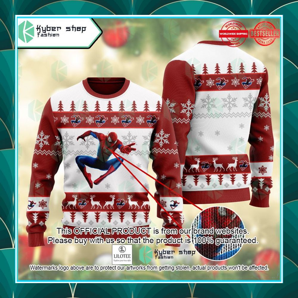 spider man the amazing spider man christmas sweater 1 220