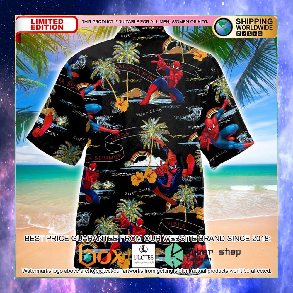 spider man vibes summer hawaiian shirt 2 316
