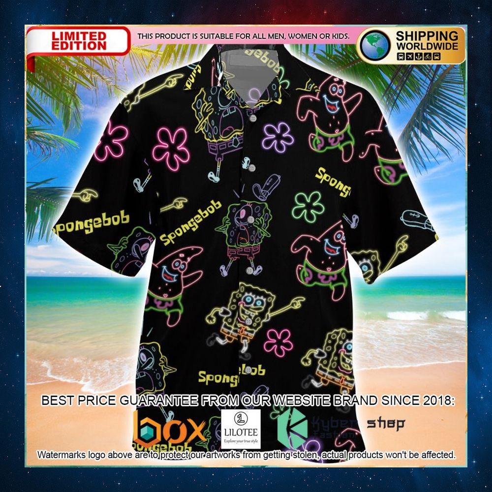 spongebob and patrick star hawaiian shirt 1 569