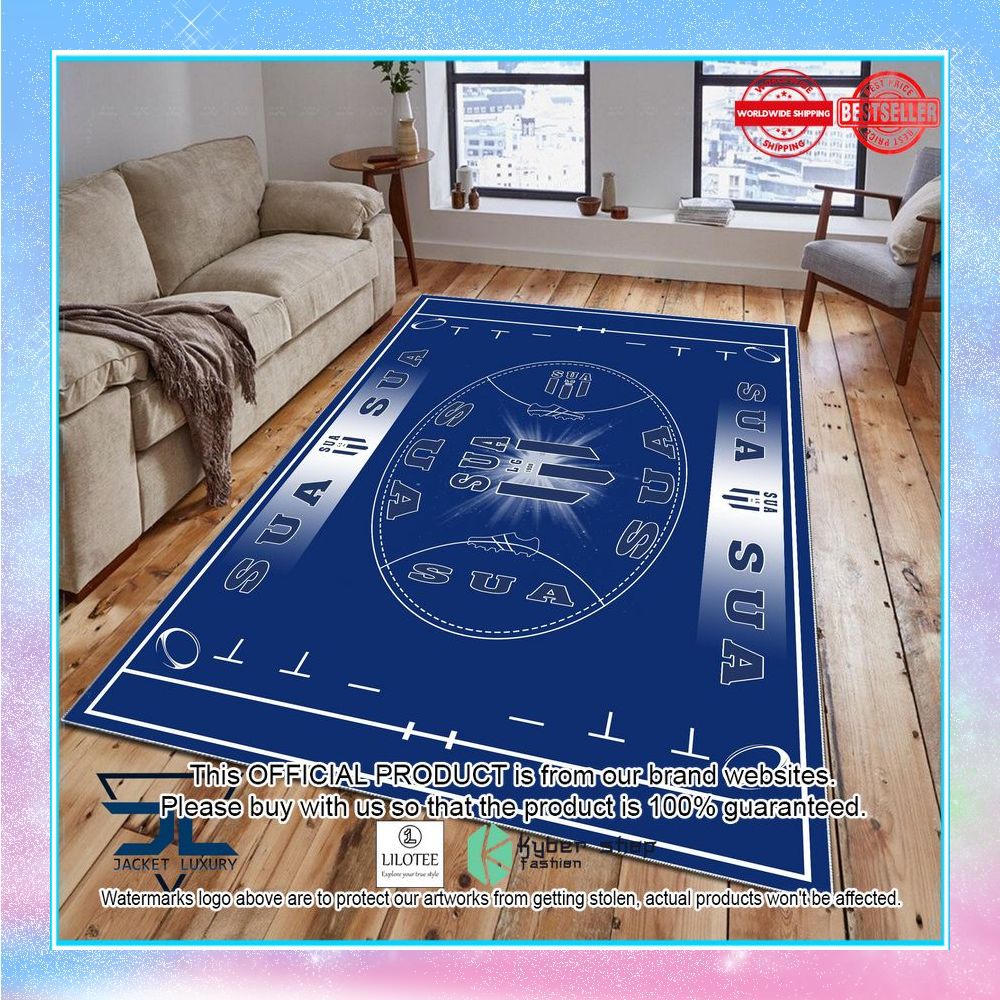 sporting union agenais carpet rug 1 607