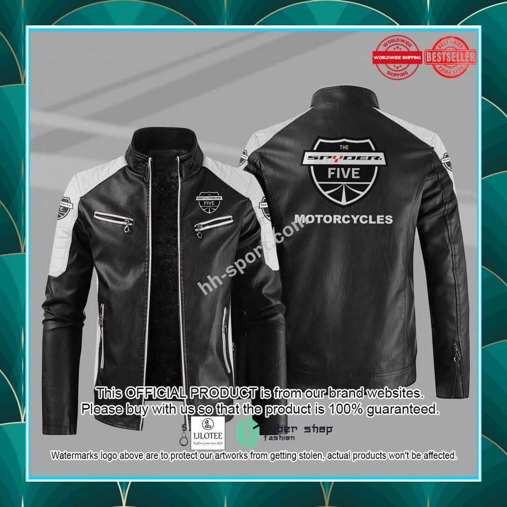 spyder motorcycles motor leather jacket 1 922