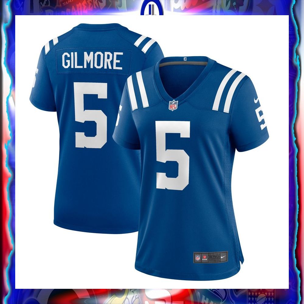 Stephon Gilmore Indianapolis Colts Women's Royal Football Jersey 8 stephon gilmore indianapolis colts womens royal football jersey 4 391