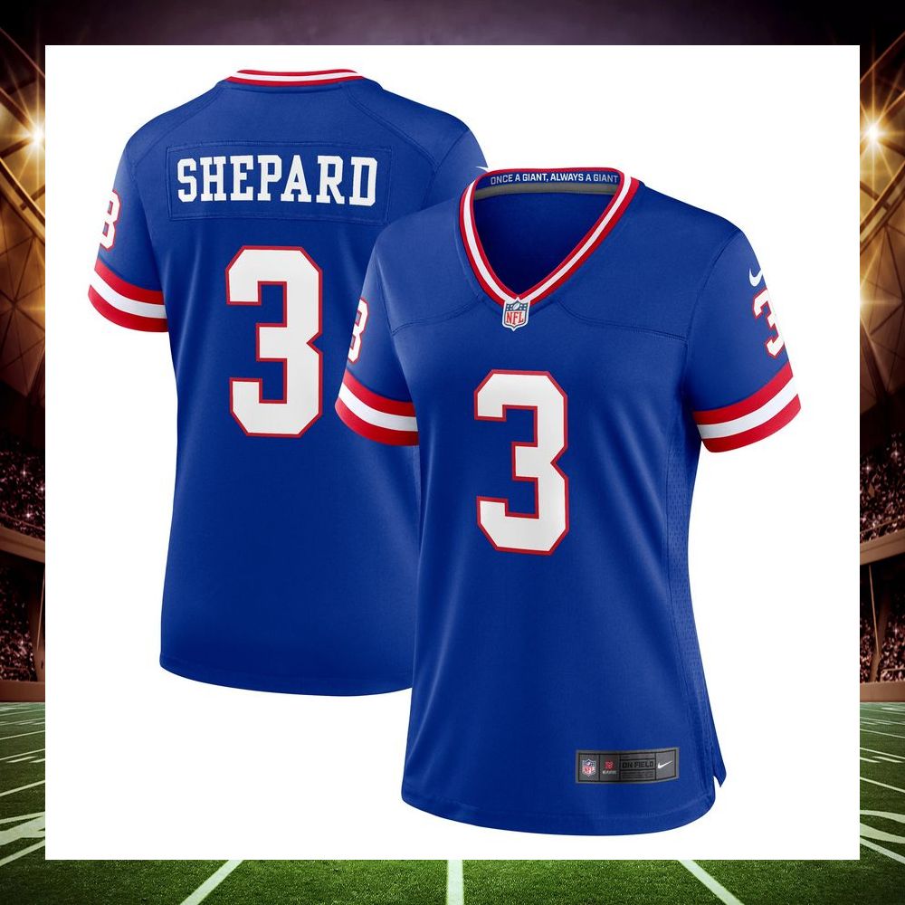 sterling shepard new york giants classic royal football jersey 1 561