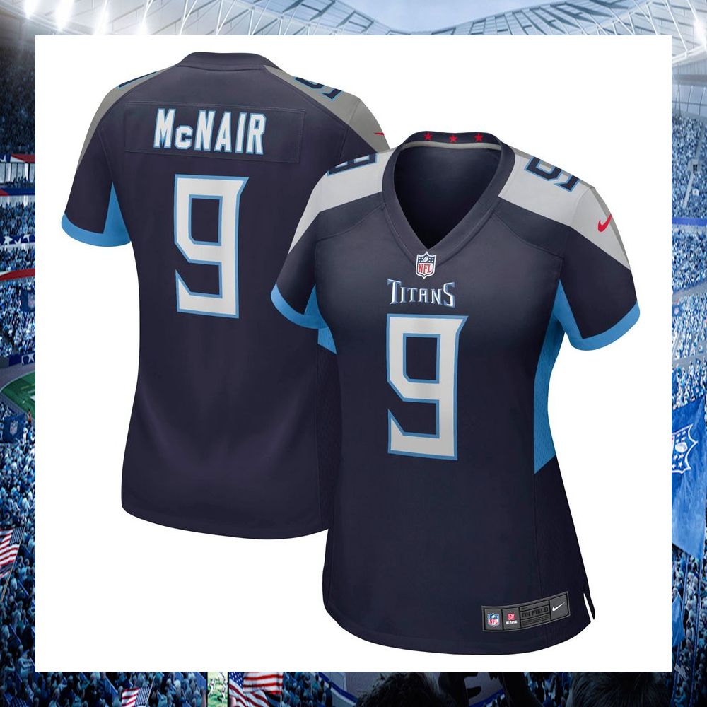 steve mcnair tennessee titans nike womens retired navy football jersey 1 356