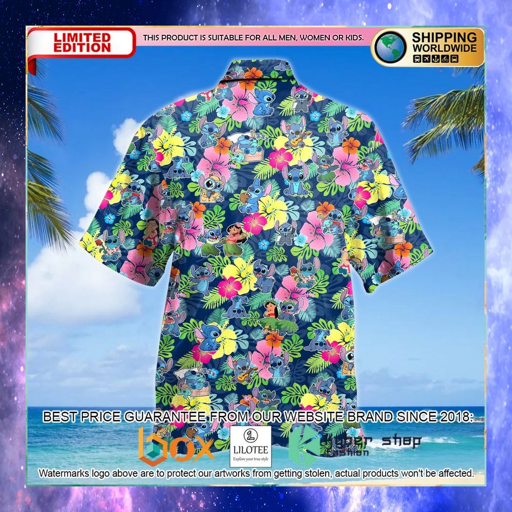 stitch and lilo pelekai hawaiian shirt 2 840