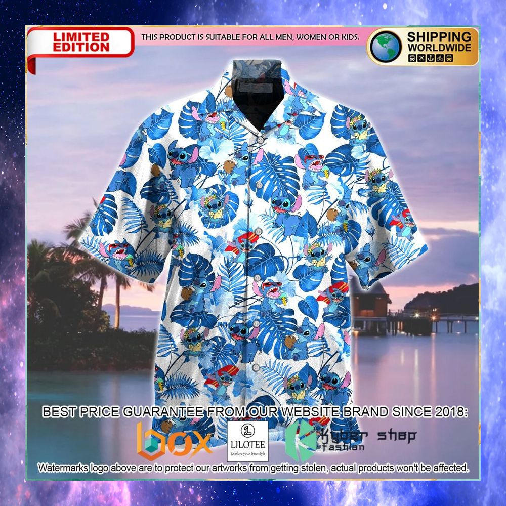 stitch beach day hawaiian shirt 1 940