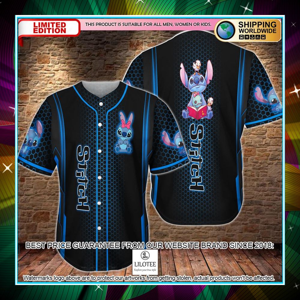 stitch black baseball jersey 1 816
