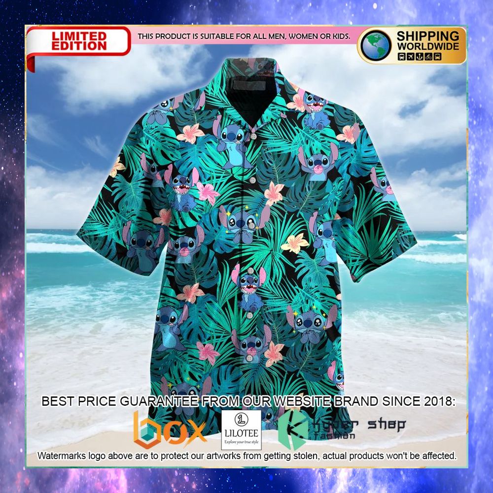 stitch cute hawaiian shirt 1 947