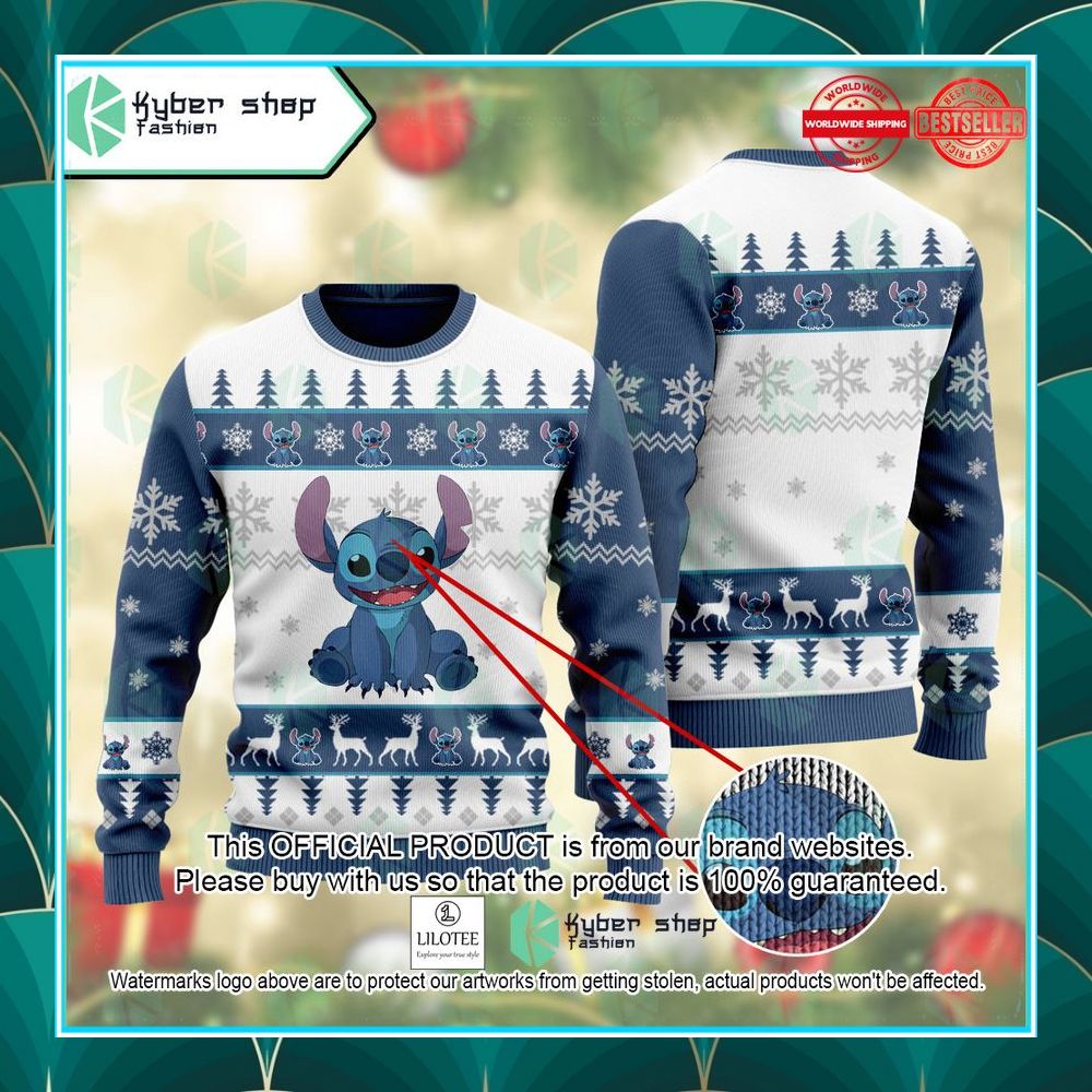 stitch lilo stitch christmas sweater 1 785