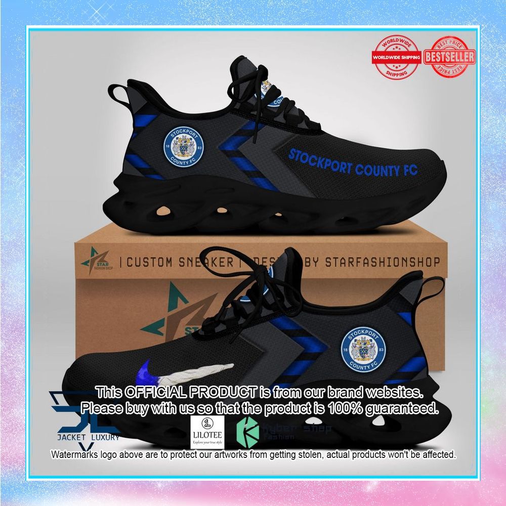 stockport county f c clunky max soul sneaker 1 440