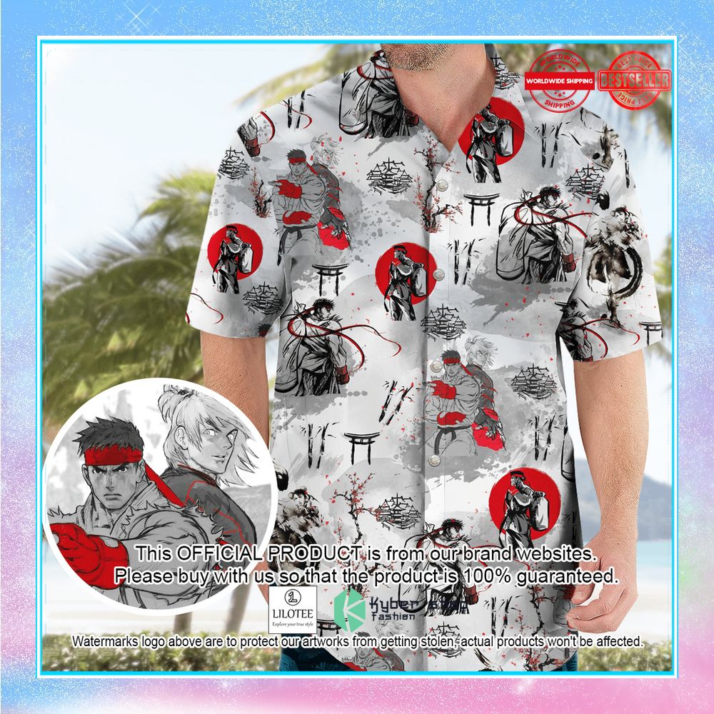 street fighter hawaiian shirt 1 865
