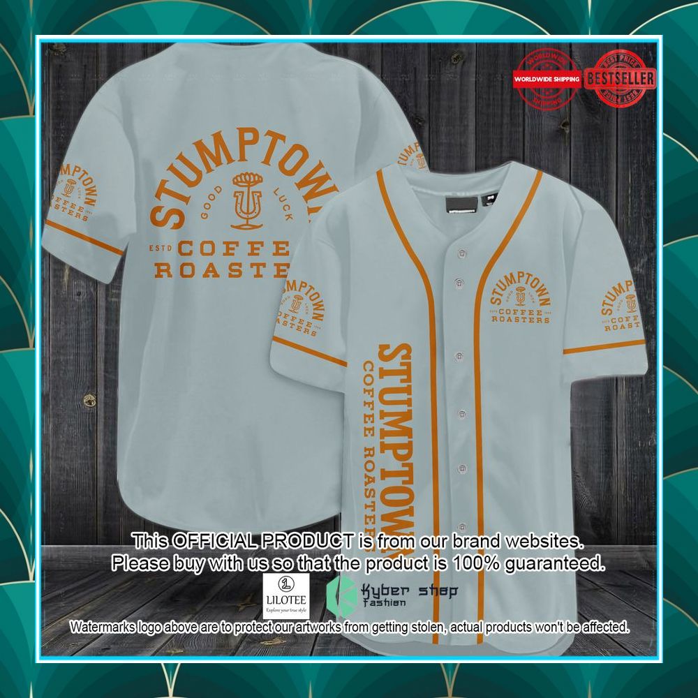 stumptown roasters coffee baseball jersey 1 623