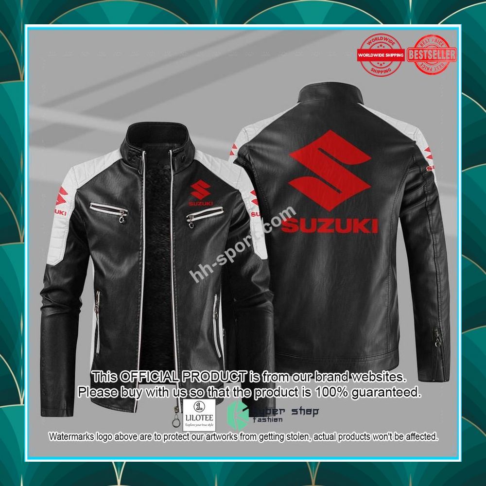 suzuki motor leather jacket 1 845