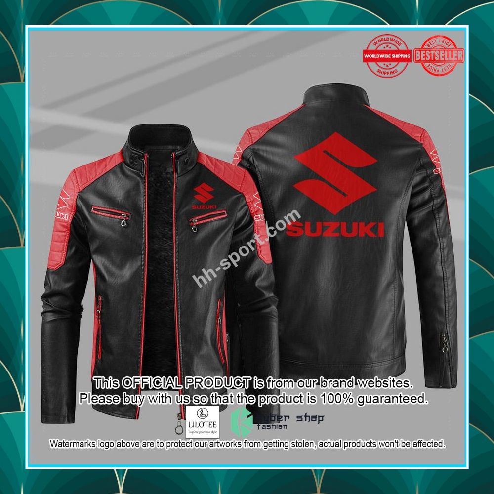 suzuki motor leather jacket 6 750