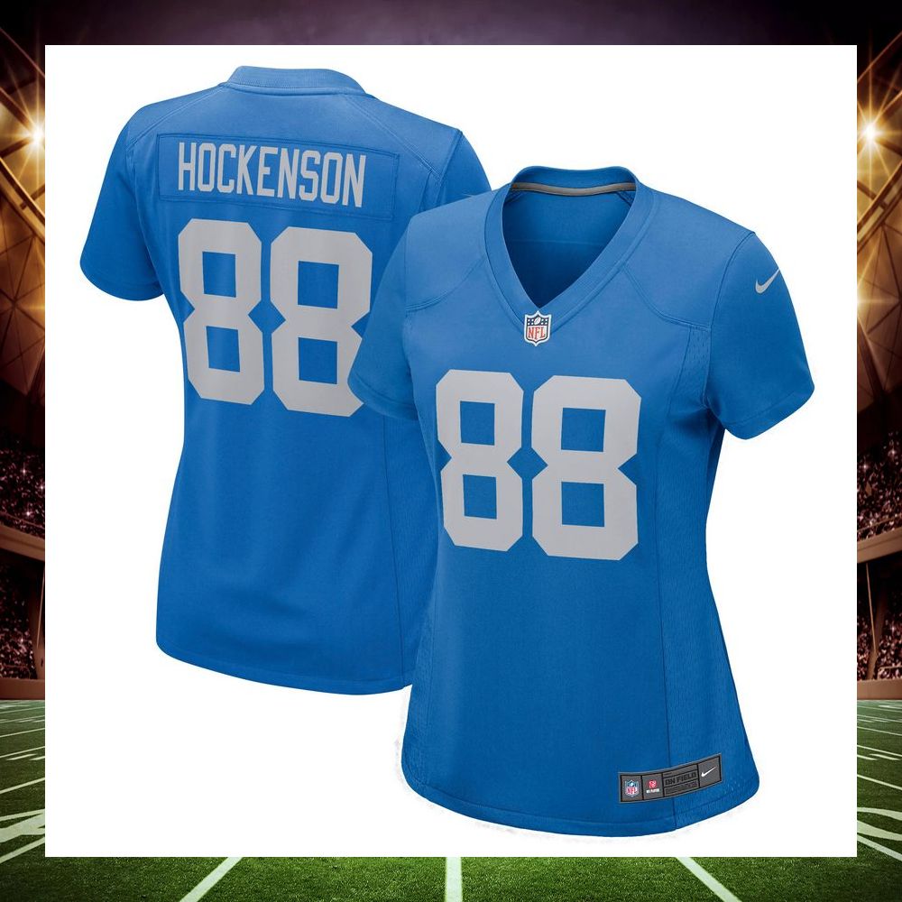 t j hockenson detroit lions blue football jersey 1 849