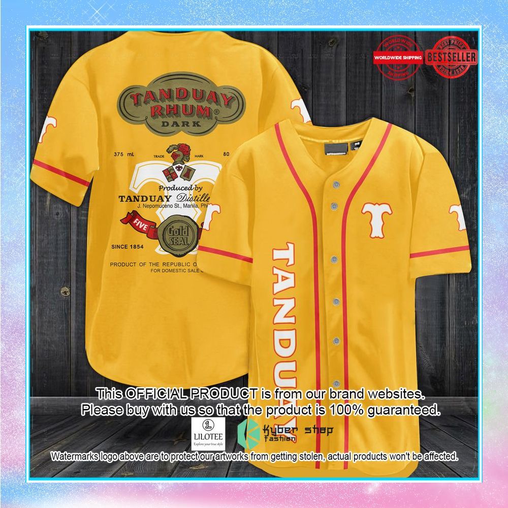 tanduay rum baseball jersey 1 373
