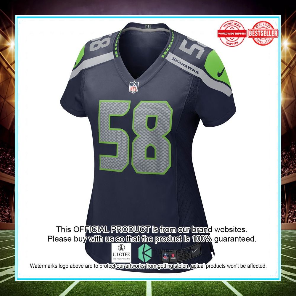tanner muse seattle seahawks nike college navy football jersey 2 191