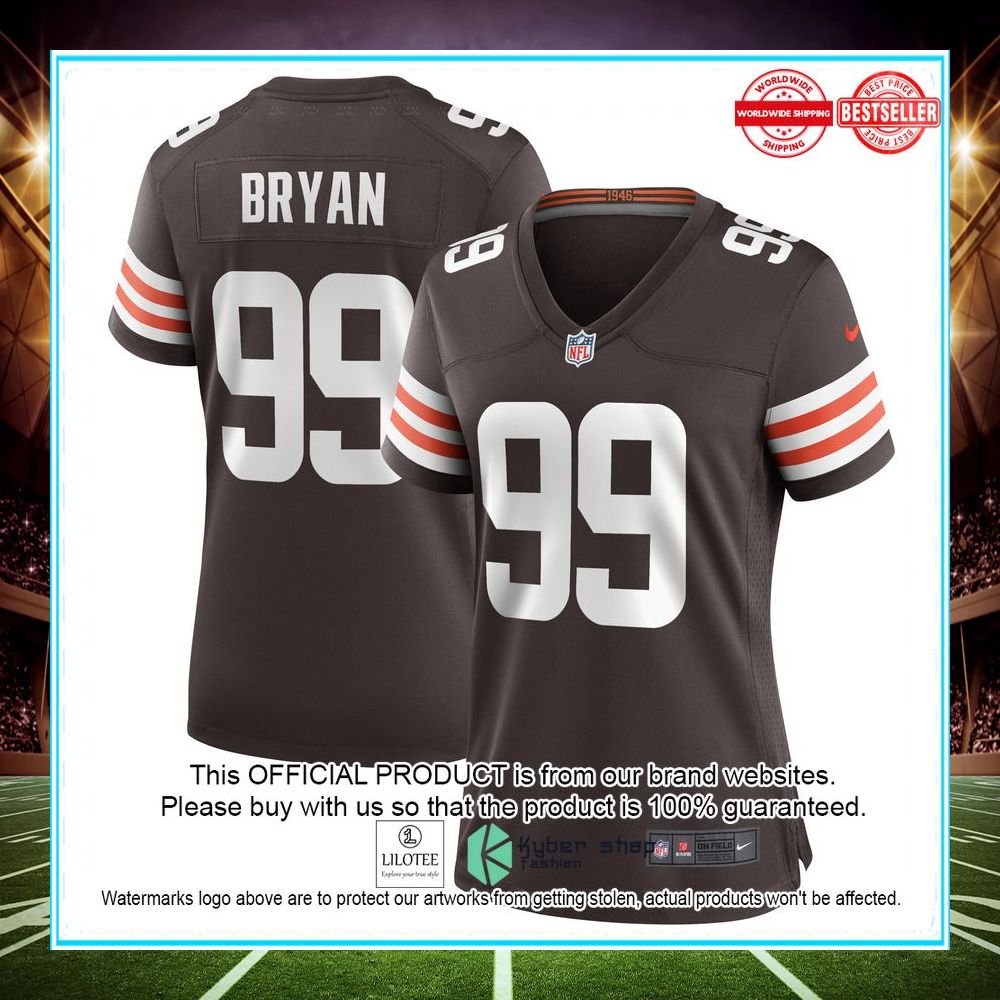 taven bryan cleveland browns brown football jersey 1 334