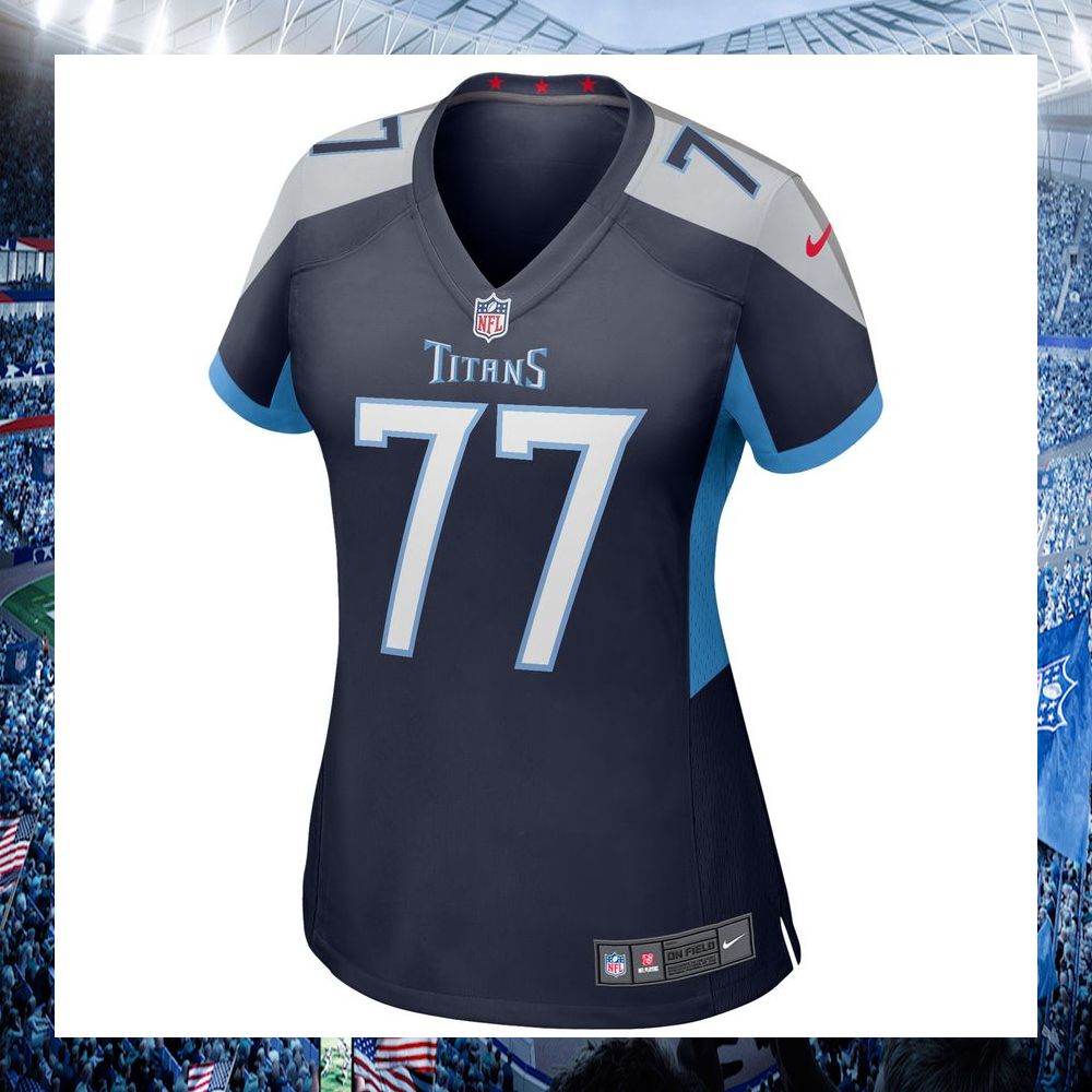 taylor lewan tennessee titans nike womens navy football jersey 2 686