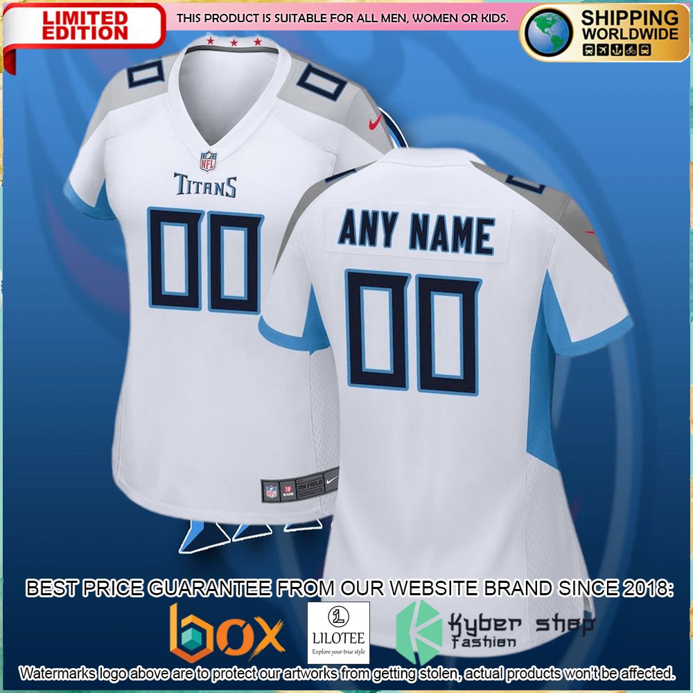 tennessee titans nike womens custom white football jersey 1 403